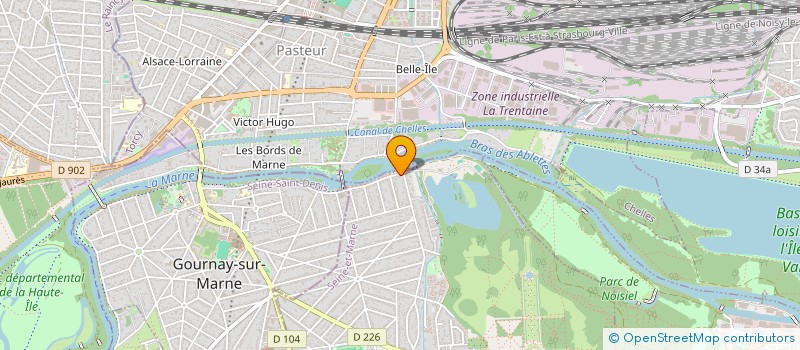 localisation de l'entreprise 884 973 512   CHAMPS-SUR-MARNE