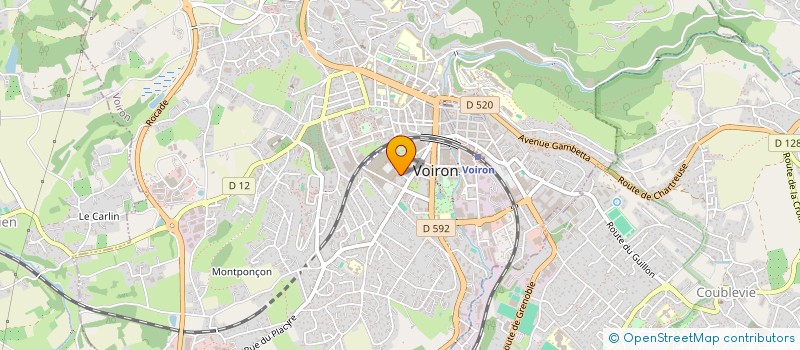 localisation de l'entreprise 8848M à VOIRON