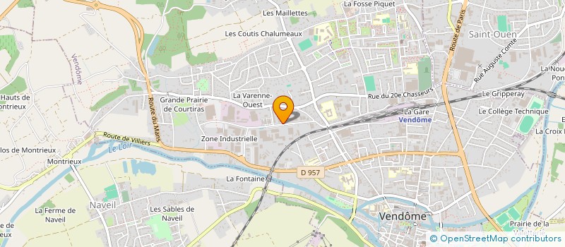 localisation de l'entreprise 885 001 594 à SAINT-OUEN
