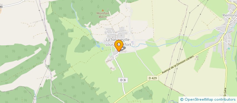 localisation de l'entreprise 885 002 709   LA NEUVEVILLE-SOUS-MONTFORT