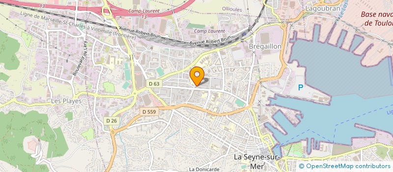 localisation de l'entreprise 885 016 642 à LA SEYNE-SUR-MER