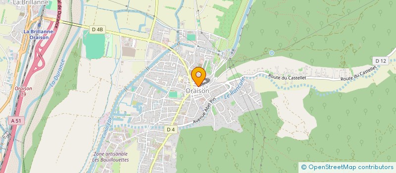 localisation de l'entreprise 885 033 449   ORAISON