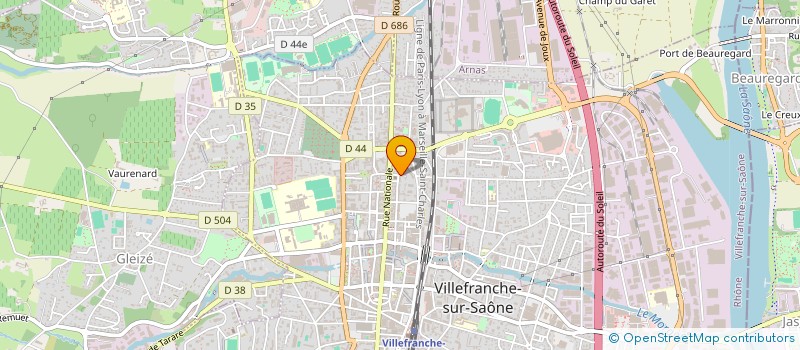 localisation de l'entreprise 885 035 428   VILLEMOMBLE