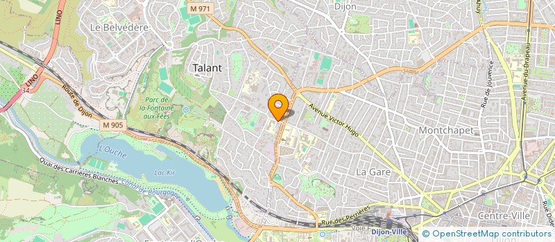 localisation de l'entreprise 885 036 350   TALANT