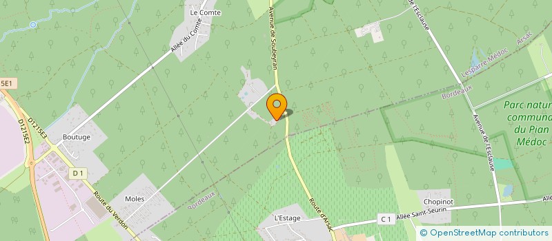 localisation de l'entreprise 885 042 481   BORDEAUX