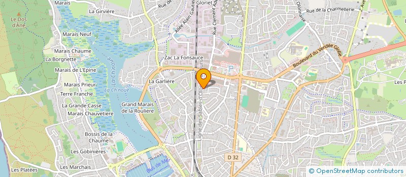 localisation de l'entreprise 885 043 901 à LES SABLES D'OLONNE