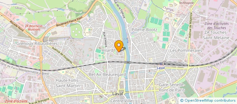 localisation de l'entreprise 885 044 164   MESLAY-DU-MAINE