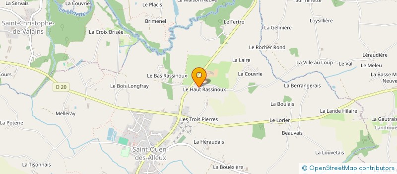 localisation de l'entreprise 885 044 966   LIVRE-SUR-CHANGEON