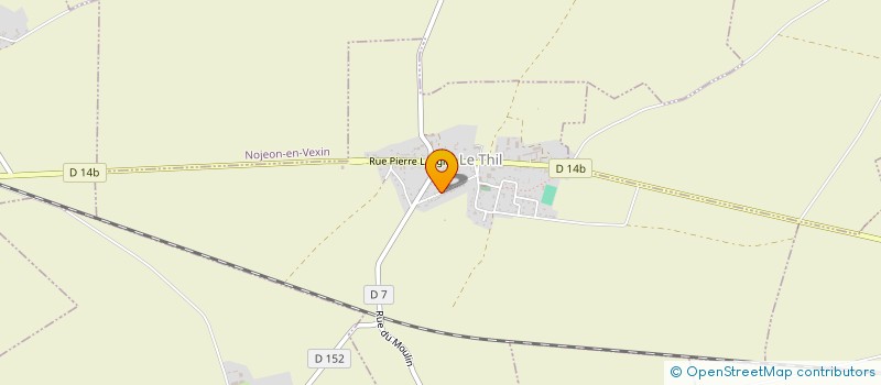 localisation de l'entreprise 885 059 246   LE THIL