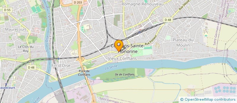 localisation de l'entreprise 885 060 681 à CONFLANS-SAINTE-HONORINE