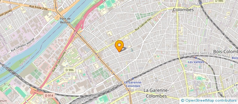 localisation de l'entreprise 885 066 019 à COLOMBES