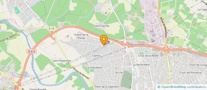 localisation de l'entreprise 885 077 321   MURVIEL-LES-BEZIERS