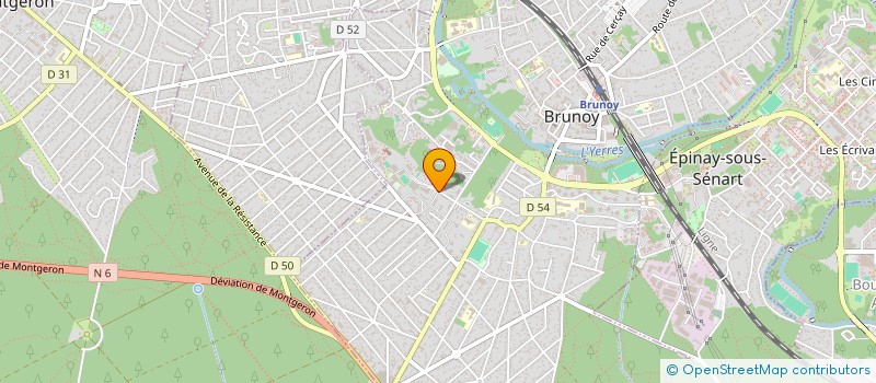 localisation de l'entreprise 885 080 952 à BRUNOY