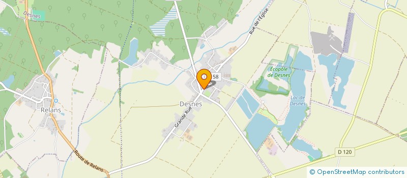 localisation de l'entreprise 885 082 537   DESNES