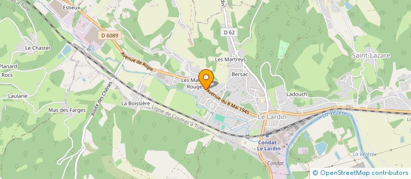 localisation de l'entreprise 885 088 351   LE LARDIN-SAINT-LAZARE