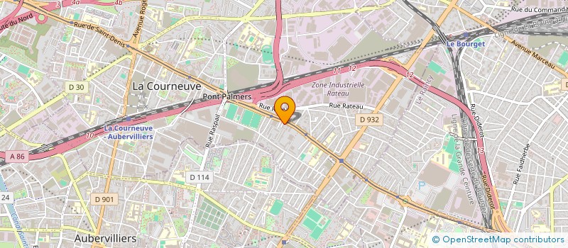 localisation de l'entreprise 885 094 185 à LA COURNEUVE