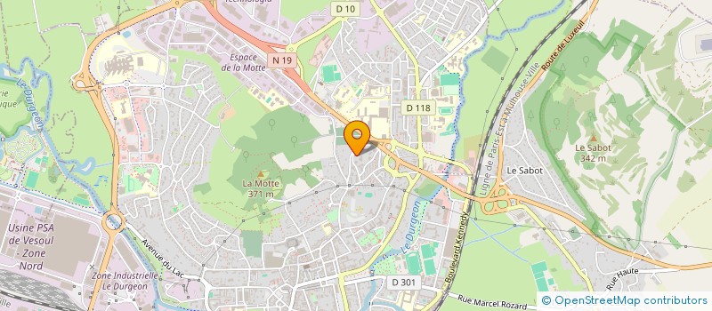 localisation de l'entreprise 885 100 313   BESANCON