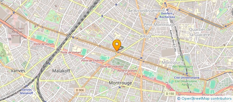 localisation de l'entreprise 885 104 703   PARIS