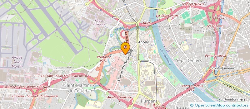 localisation de l'entreprise 885 105 064   TOULOUSE