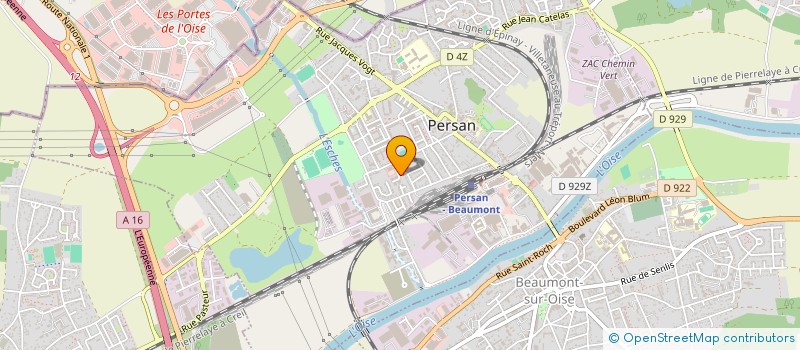 localisation de l'entreprise 885 105 122   ANDRESY