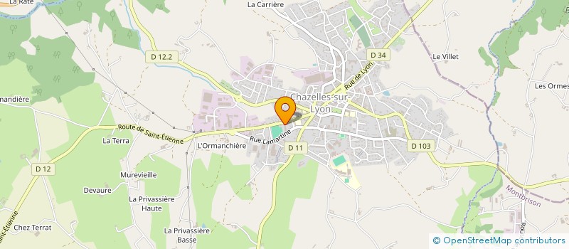 localisation de l'entreprise 885 105 536   CHEVRIERES