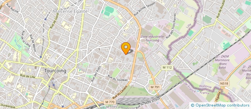 localisation de l'entreprise 885 106 740   PERENCHIES