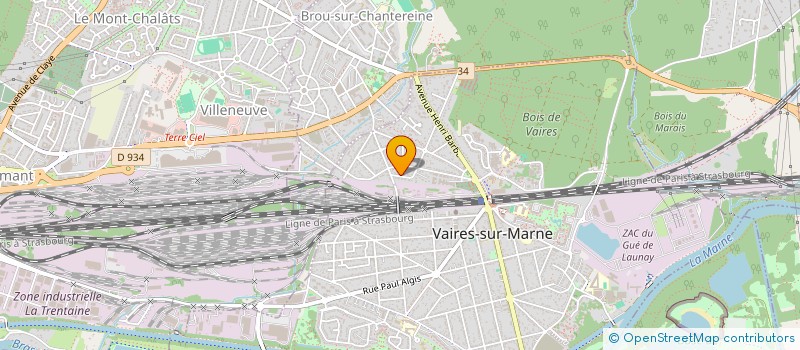 localisation de l'entreprise 885 108 639   VAIRES-SUR-MARNE
