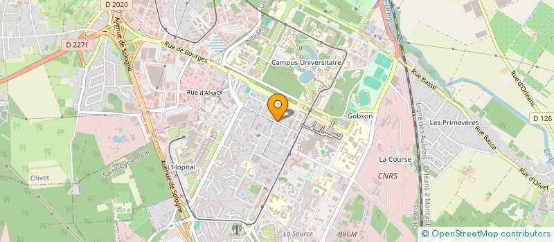 localisation de l'entreprise 885 112 136 à ORLEANS