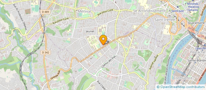 localisation de l'entreprise 885 115 170   LYON