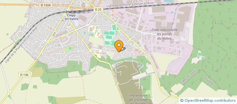 localisation de l'entreprise 885 134 759   CREPY-EN-VALOIS