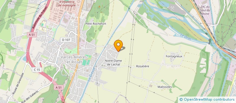 localisation de l'entreprise 885 135 483   GRENOBLE