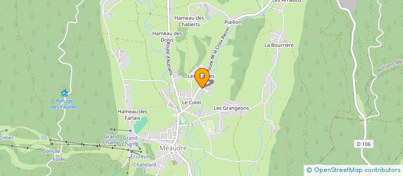 localisation de l'entreprise 885 140 533   VILLEDIEU