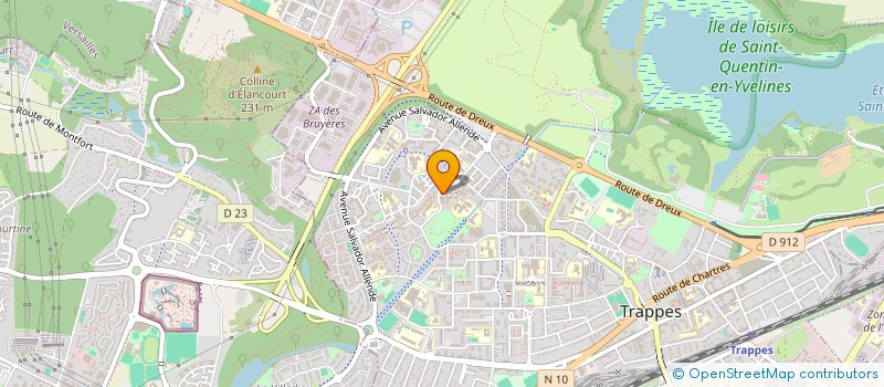 localisation de l'entreprise 885 150 912   TRAPPES