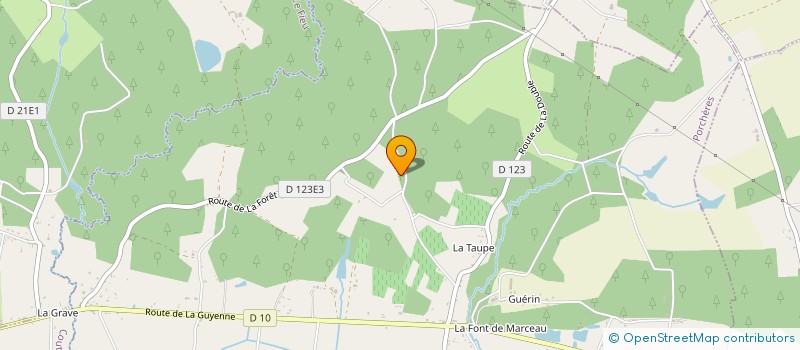 localisation de l'entreprise 885 162 792   PORCHERES