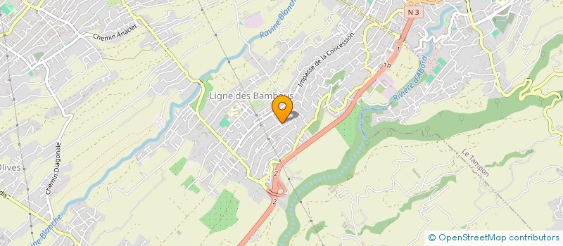 localisation de l'entreprise 885 184 564   LE TAMPON