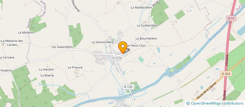 localisation de l'entreprise 885 189 688   HUILLE-LEZIGNE