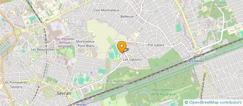 localisation de l'entreprise 885 197 152   GONESSE