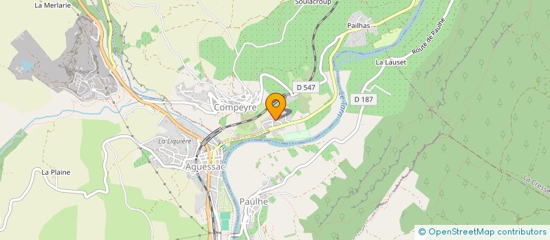 localisation de l'entreprise 885 198 184   PONT-DE-SALARS