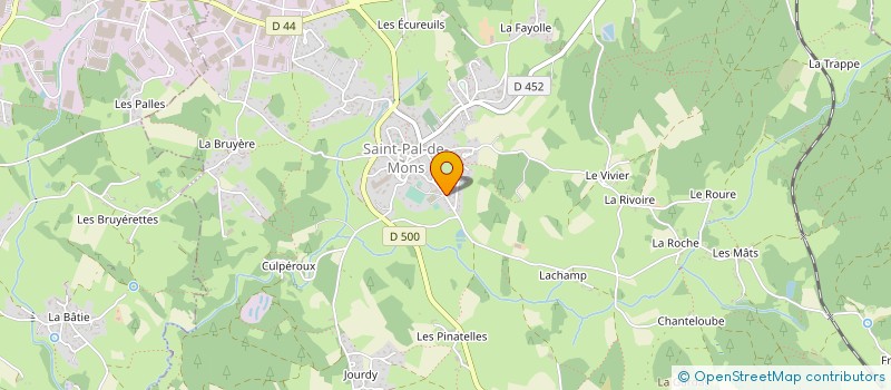 localisation de l'entreprise 885 210 872   SAINT-PAL-DE-MONS