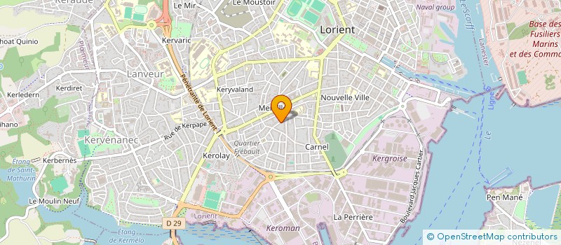 localisation de l'entreprise 885 211 219   LORIENT