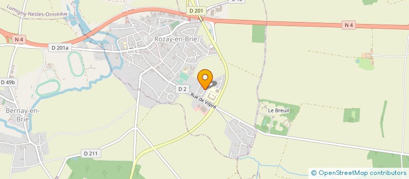 localisation de l'entreprise 885 215 574   ROZAY-EN-BRIE