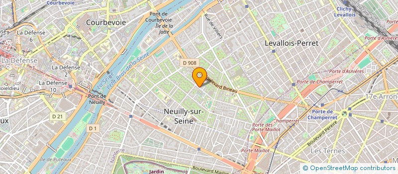 localisation de l'entreprise 885 216 044 à NEUILLY-SUR-SEINE