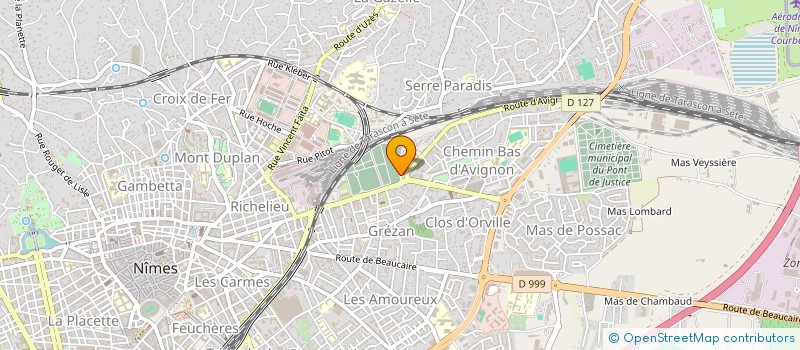 localisation de l'entreprise 885 216 705   BOUILLARGUES