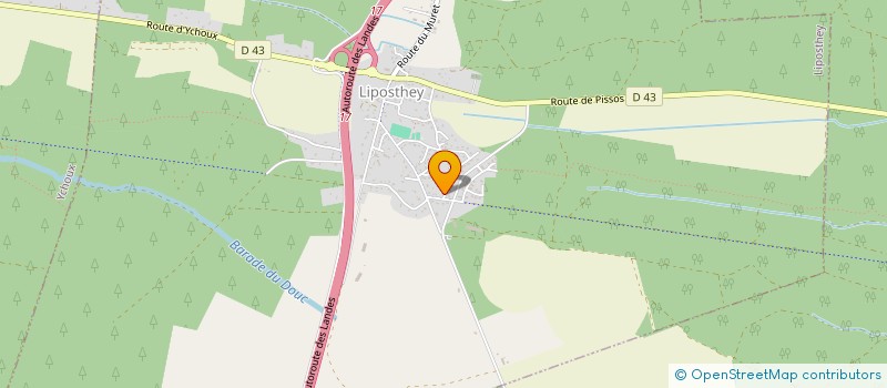 localisation de l'entreprise 885 216 879   PARENTIS-EN-BORN