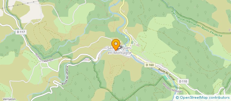 localisation de l'entreprise 885 220 764   SAGNES-ET-GOUDOULET