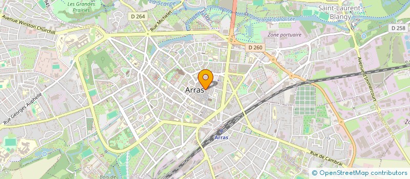 localisation de l'entreprise 885 221 101  à ARRAS