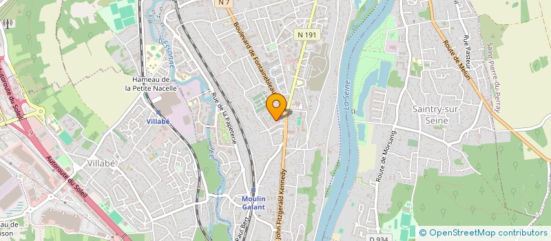 localisation de l'entreprise 885 223 750   CORBEIL-ESSONNES