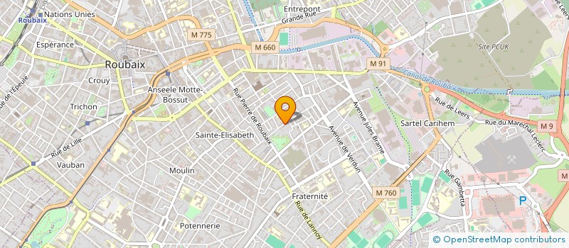 localisation de l'entreprise 885 237 008   ROUBAIX