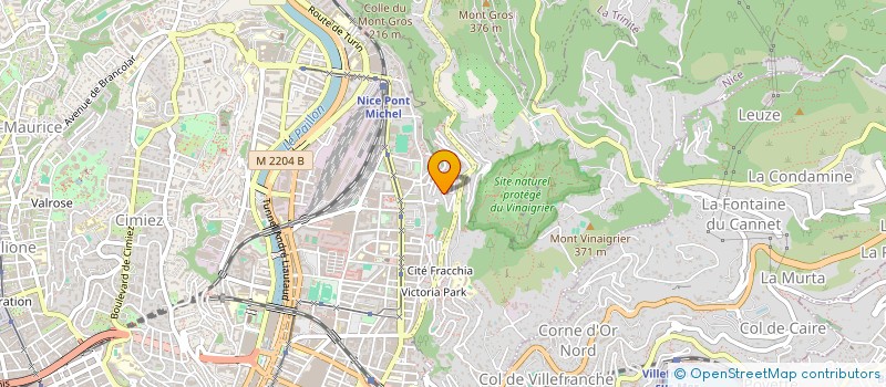 localisation de l'entreprise 885 237 677 à NICE