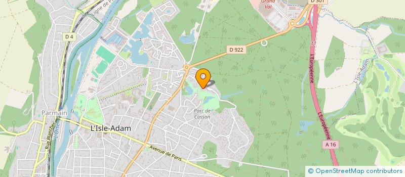 localisation de l'entreprise 885 239 731   L'ISLE-ADAM